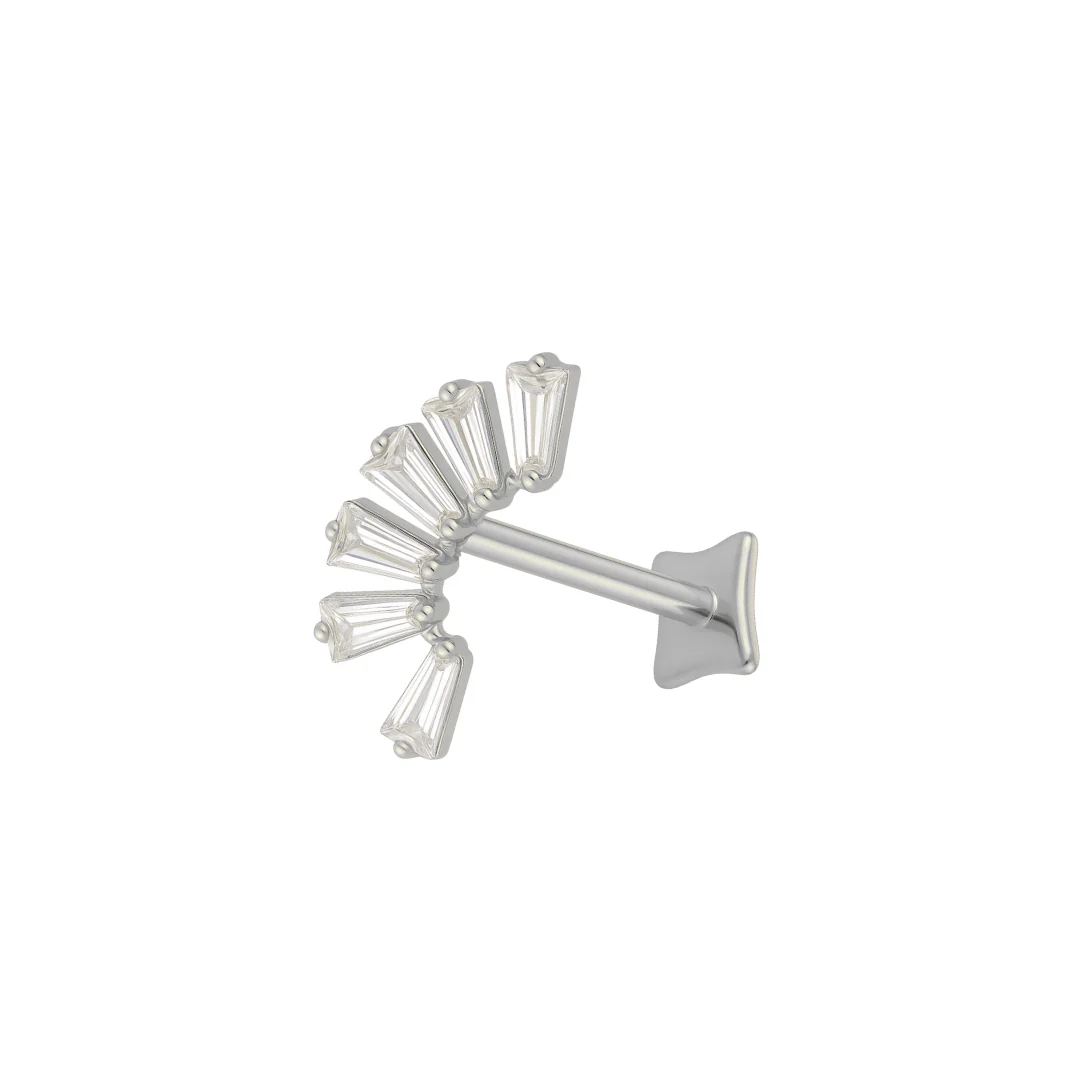 Persephone flatback Silver
